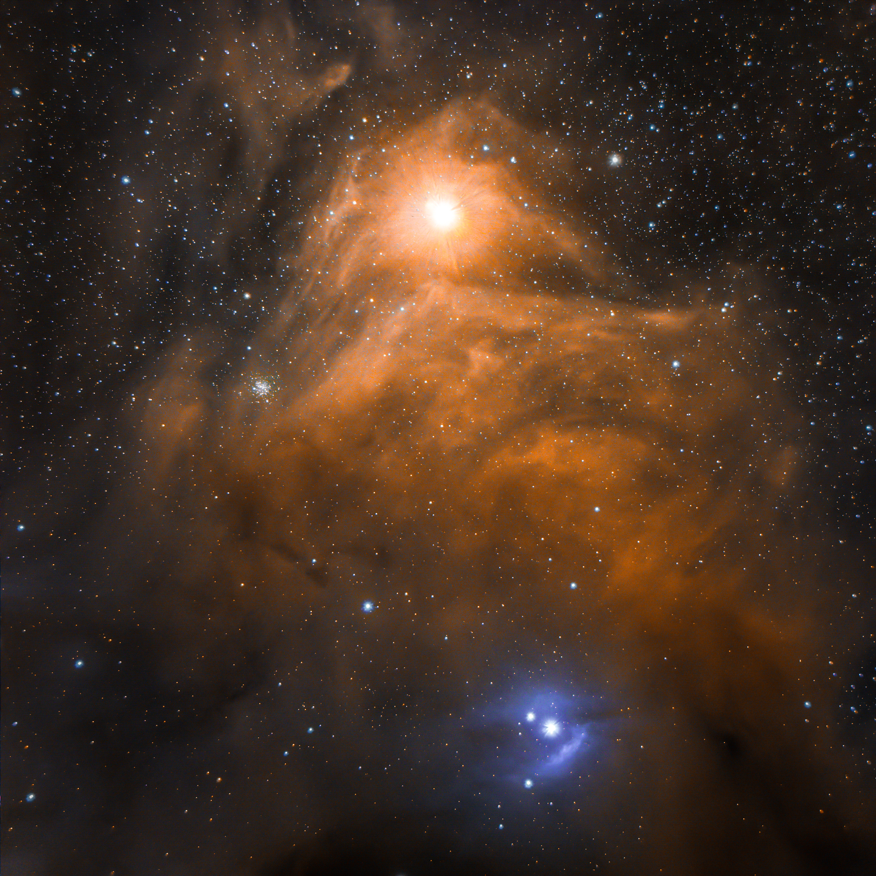 Antares and surrounding nebulosity