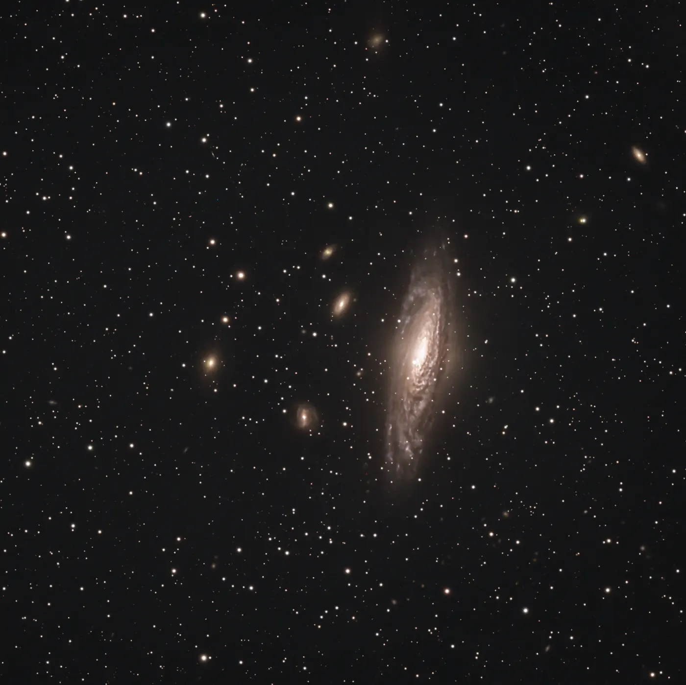 Deer Lick Group NGC 7331 and SN 2026aaiv